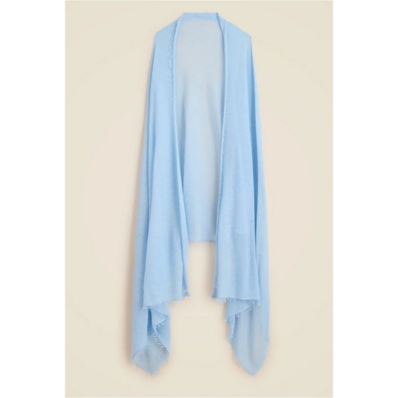 J. Crew Oversized Featherweight Cashmere Wrap - Picture 4 of 8